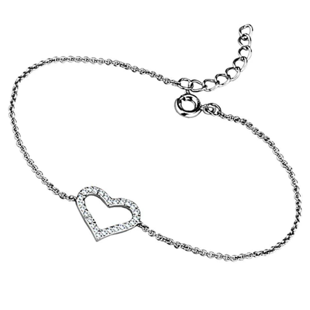 ALAMODE RHODIUM BRASS BRACELET