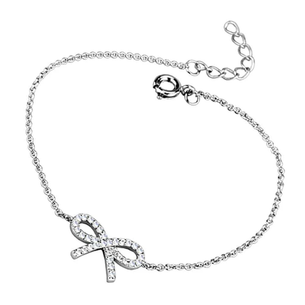 ALAMODE RHODIUM BRASS BRACELET